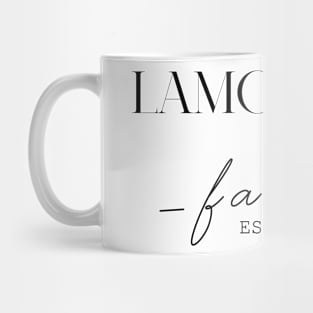 Lamorey Jr Family EST. 2020, Surname, Lamorey Jr Mug